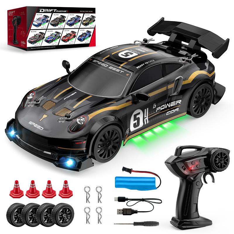 New 1:24 4WD High-speed Drift Remote Control Car Continuously Variable Speed Racing RC Racing Toy Car Model Children s Gift