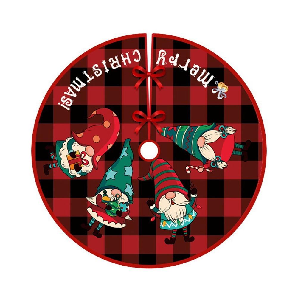 Party Decor Christmas Tree Skirt Merry Christmas Outdoor Blanket Carpet Floor Mat  Christmas