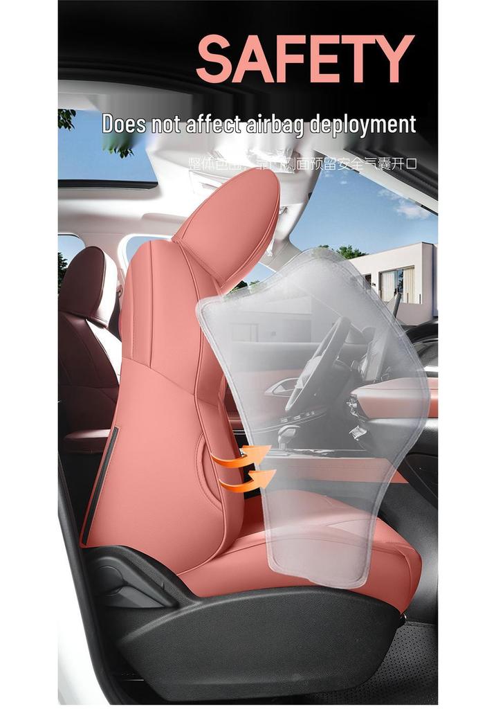 2025 CS75PRO Custom Car Seat Covers: Perforated Leather, Wear-Resistant, Full Coverage.