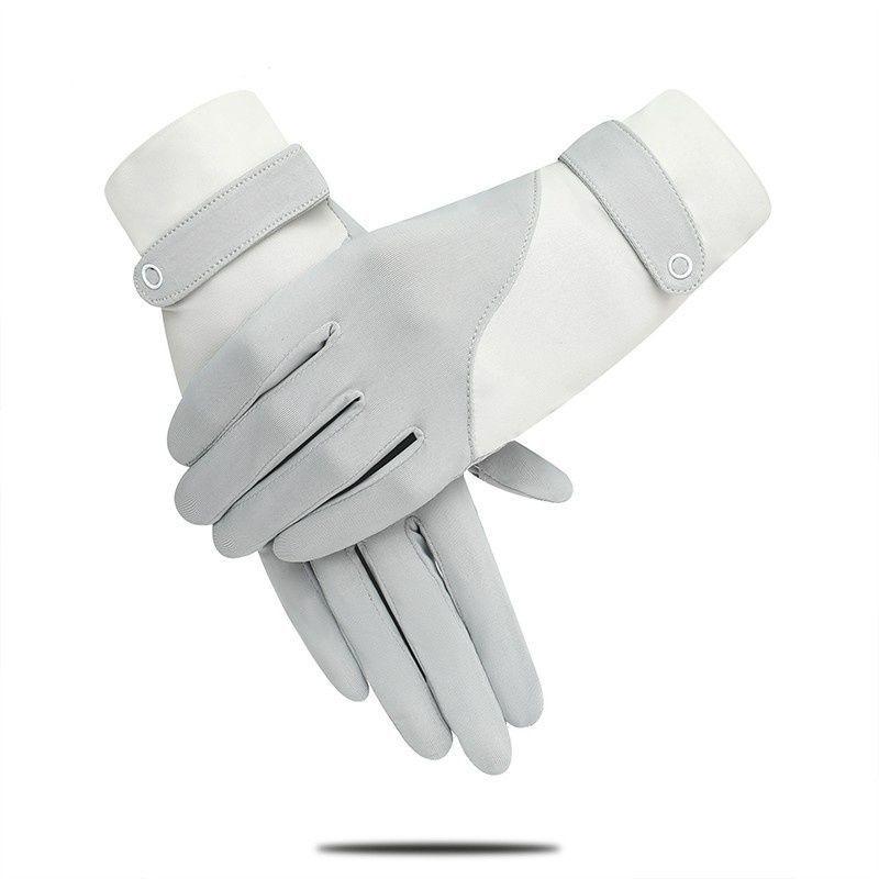 Sun Protection Gloves Hand Sun Protection and UV Protection Sleeves Women Ice Sleeves Outdoor Driving and Cycling Arm Protector