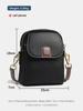 Leather Fashion Women Crossbody Bag Practical Phone Bag