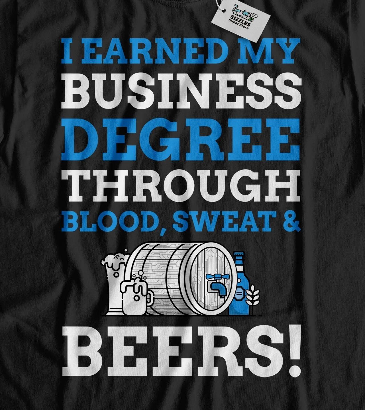 Unisex Funny Business Degree T-Shirt Business Studies Graduate Gifts 4XL