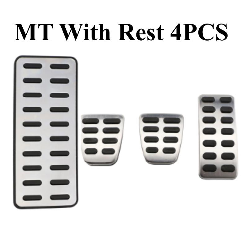 

Автомобильный топливный тормозной упор, педали, авто чехол для педали для Hyundai Ix25 Creta Accent Verna Solaris для Kia K2 Rio Soul KX3, аксессуары чёрный