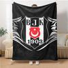 1pc BJK Blanket, Gift, for Men and Women, Soft Blanket, Good for Sofa Bed Couch Travel, Lightweight Flannel Blanket