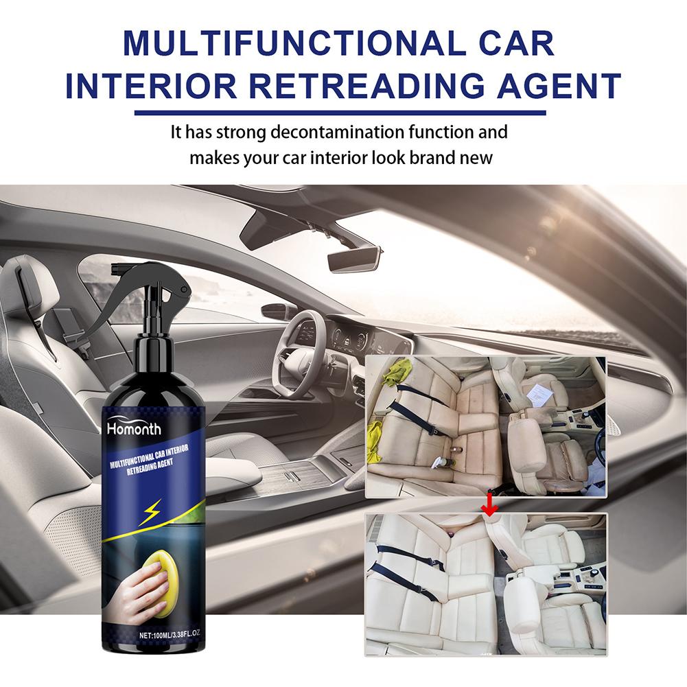 100ml Agente Ripristino Auto Rimuovi Macchie Agente Rinnovante Auto Impermeabile Plastica Agente Rinfrescante Rivestimento Dettaglio Auto Riparazione