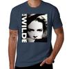 T-shirt Bianca e Nera Kim Wilde Stampa Vintage Girocollo
