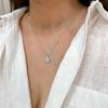 Silverhalsband utan stenar, produktens vikt 2,81 g (2168201)