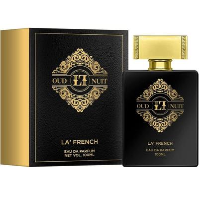 La French Oud Nuit Perfume for Men 100ml Eau De Parfum | Long Lasting | Premium Oud Fragrance Scent | Specially Crafted Luxury Oud Perfume