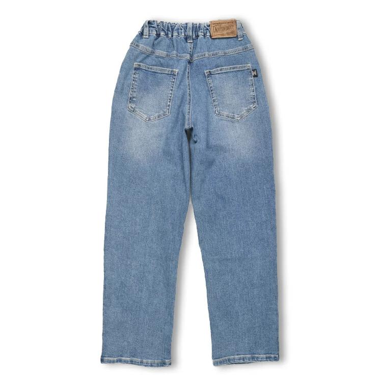 【Kinderkleidung】 Daddy Oh Daddy (Daddy Oh Daddy) Destroyed Denim Straight Pants 150cm, 160cm V51017