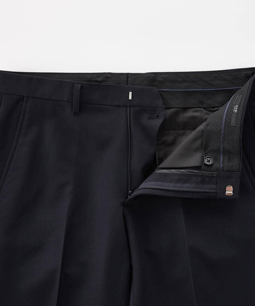 STCO Codigallery Basic Four-Way Stretch Semi-Tailored Formal Pants_Navy (Classic Fit)_Cslvz02Bsn