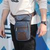 New European and American Retro Outdoor Sports Leg Bag Canvas Waist Packs Fashion Men's Messenger Bag