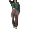 Nike Sweatshirts Women's Green Turtleneck Moderate DQ5768-338