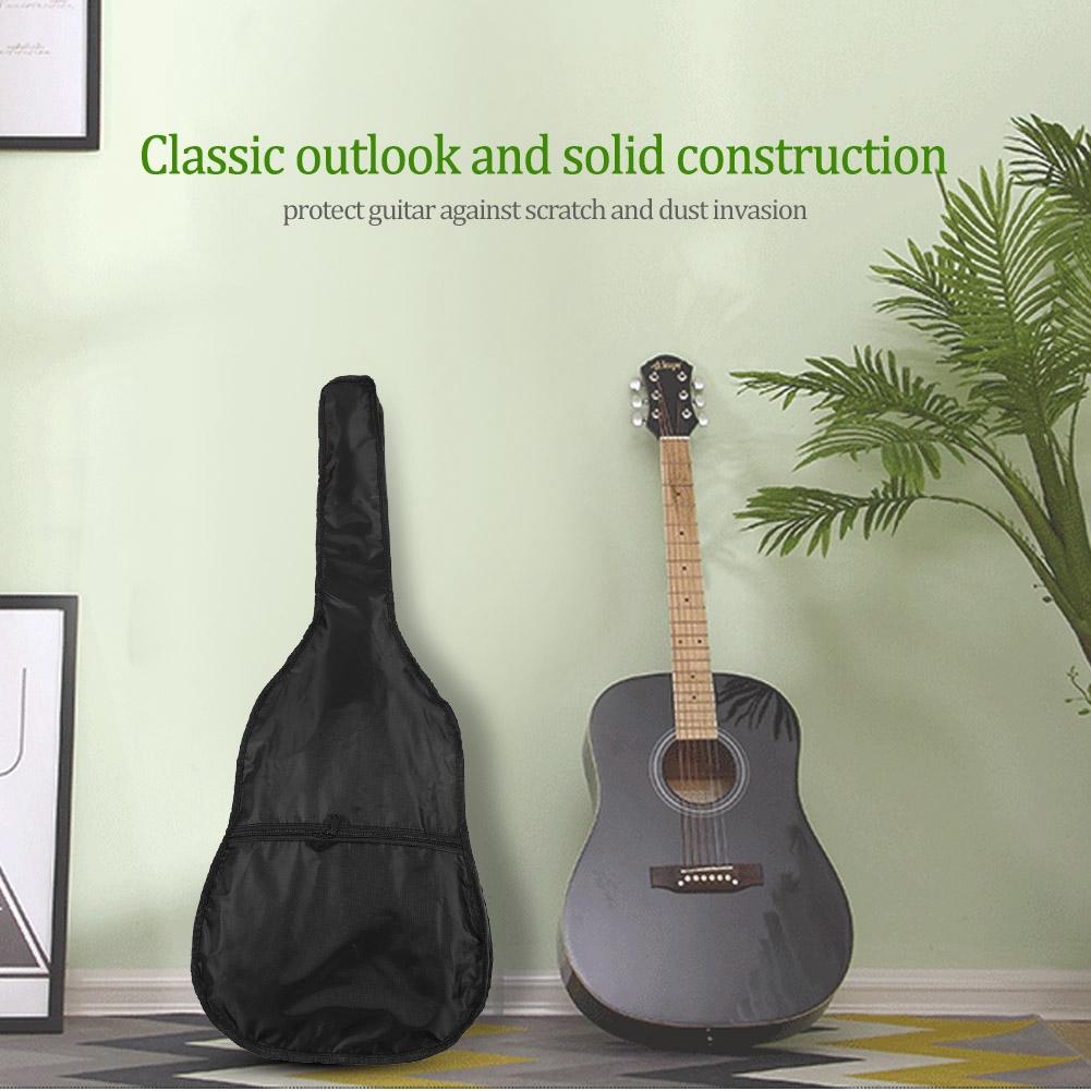 Verschleißfestes 420D Oxford-Gewebe Gitarrentrage Tasche Koffer Handtasche für 38 Gitarren
