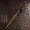 Chinese Style Handmade Natural Bamboo Wooden Tea Scoop Long Handle Water Tea Spoon Teaware Table Decor Kitchen Tool 2025 New