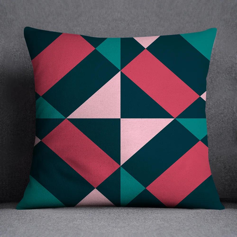 Wohnkultur Geometrische Design Kissenbezug Schlafzimmer Wohnzimmer Minimalistischen Büro Auto Innen