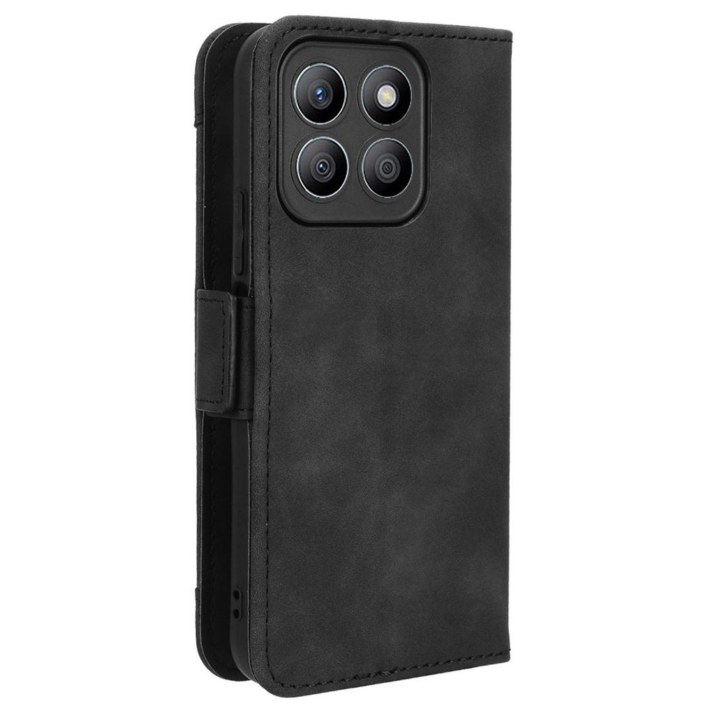 For Honor X8b 4G PU Leather Phone Case Stand Mobile Cover with Multiple Card Slots