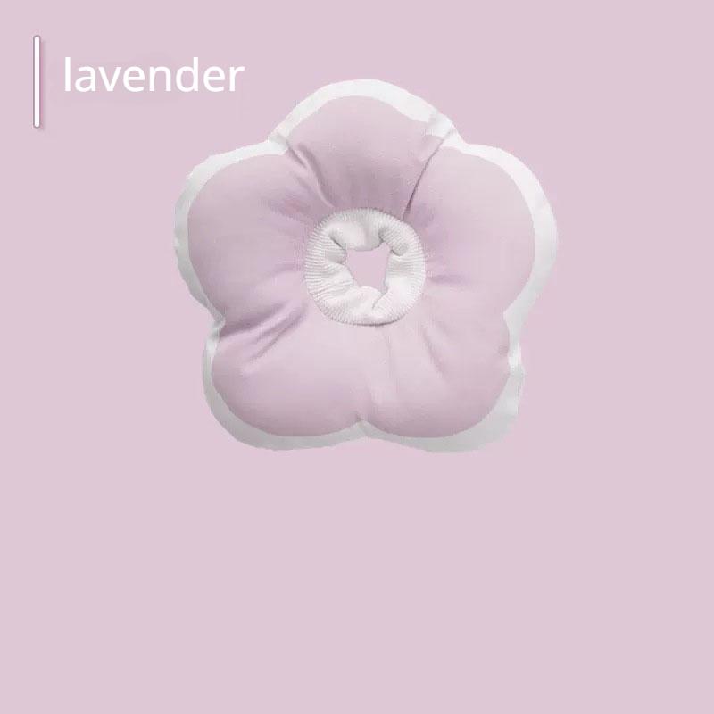 

Шейный воротник, который не позволит кошкам лизать и кусать S лавандовый