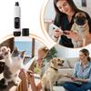 Quiet Nail Grinder For Dogs 6-Speed USB Rechargeable Digital Display Dog Electric Nail Grinder For Home Salon Travel Outdoor