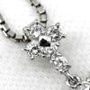 NON BRAND - Blue sapphire 2.26ct, diamond 0.65ctNecklace Pt900/sapphire Array