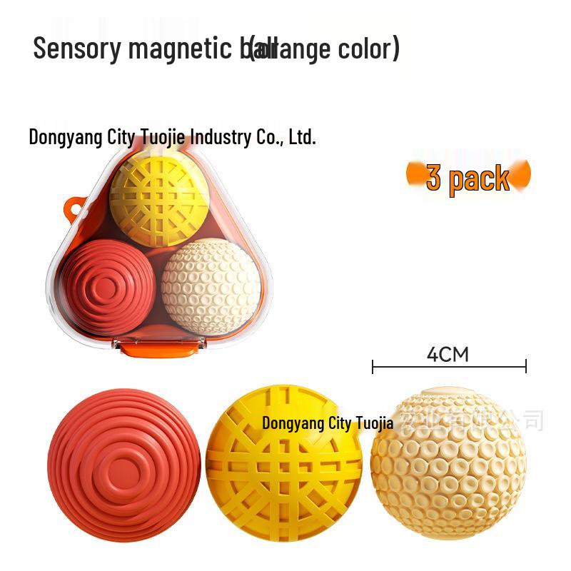 Magnetic Sensory Silicone Ball Stress Toy