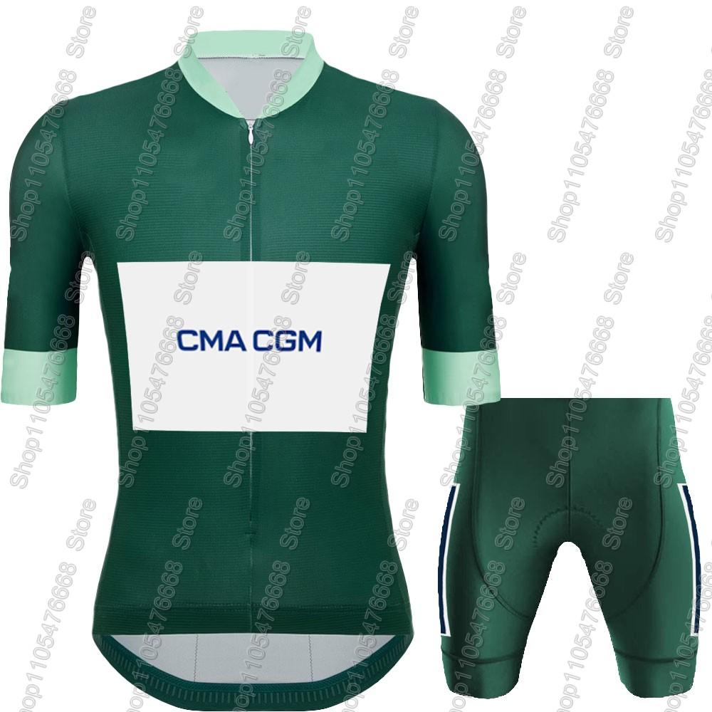 Cycling Jersey Set France Tour Men Bicycle TDF-Clothing Road Bike Shirts Suit Bicycle Bib Shorts MTB Maillot