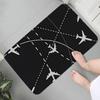 Aviation Theme Carpet Welcome Mat Absorbent Bedroom Door Rug Kitchen Balcony Living Room Entrance Home Airplane Decoration
