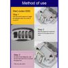 High Security Aluminum Alloy Key Lock Box 4 Digit Password Secure Password Lock Box Sturdy Durable Key Storage Box Home Use