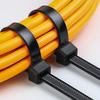 100Pcs Nylon Universal Cable Tie Buckles Multipurpose UV Resistant Cable Ties Tool Heavy Duty Self-Locking Zip Ties Holder