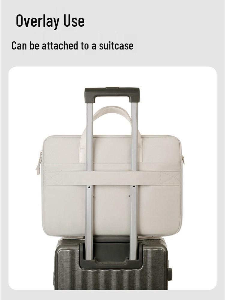 16-Inch Airbag Laptop Bag: Large Capacity, Thick Handheld Briefcase with Custom Logo