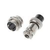 Aviation Plug Male & Female Wire Panel Metal Connector 16mm 2/3/4/5/6/8/9 Pin