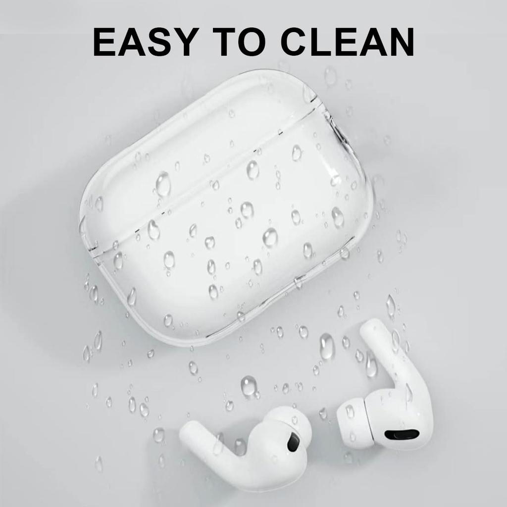 For AirPods Pro 3rd Generation Case 2025 Soft TPU with Ring Keychain &Cleaner Kit Accessories Protecitve Cover For AirPods Pro 3