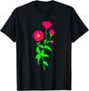 Pink Aster Flowers T-Shirt