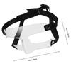 Clear Adjustable Nose Guard Nose Protection Face Mask for Men Women Basketball Soccer Sports Face Guard Athletic Protective Mask
