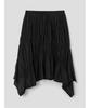 Anggae Punching Balloon Skirt Black