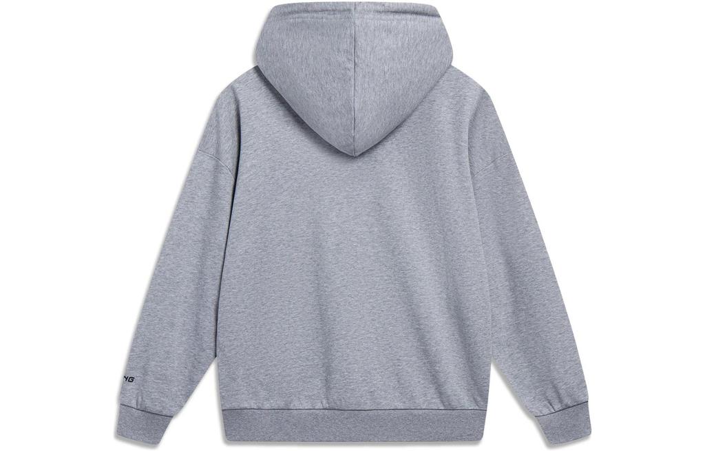 Li Ning Sports Fashion Collection Sweatshirt Unisex Heather Gray AWDT597-3