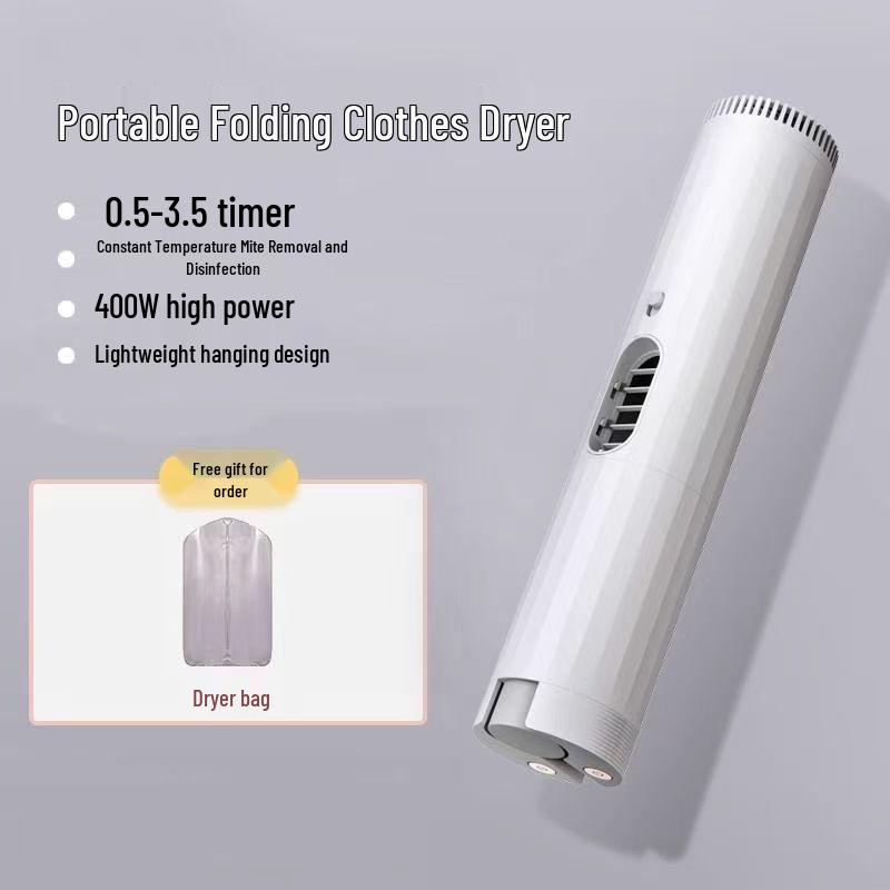 Compact Foldable Travel Clothes Dryer: Small, Multifunctional, and Perfect for Dorms and Home Use