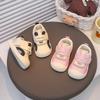 Baby Walking Shoes Cute Soft Sole Toddler Casual Shoes Toes Capped Non-slip 2025 New Fashion Boys Girls Flat Shoes Breathable