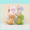 Adorable Plush Dinosaur Keychain Toy Soft Pp Cotton Cute Doll For Kids Gifts