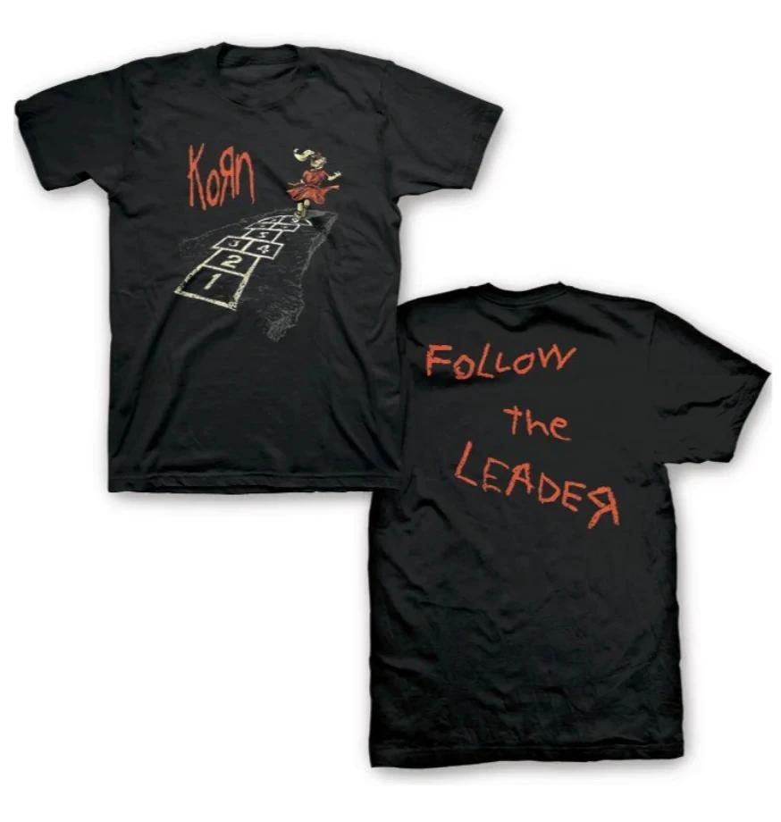 

2026 Summer Hot Sale Korn Self Titled Album Cover Casual TShirt Unisexs and Womens Luxury Brand Tops 4XL
