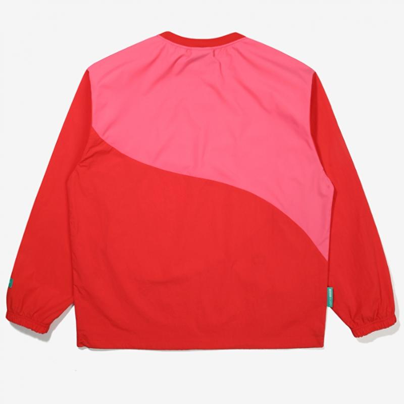 Lightweight Woven Earth Sweatshirt Bbc Earth  Red 
