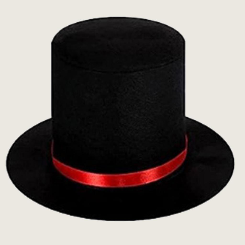 Luxury Caroler Hat Victorian Hat Men Grooms Hat for Themed Halloween Creative Adult Dress up Party Supply
