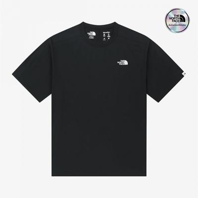 The North Face Hybrid Waffle Short Sleeve Round Tee Black Nt7ur15k