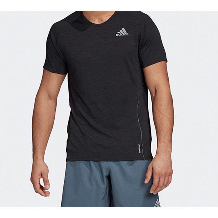 adidas Runner Running T Shirt Men's Black FM7637