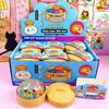 Pallina antistress a forma di raviolo arcobaleno, rimbalzo lento, morbida da schiacciare, giocattolo antistress, decorazione per scrivania da ufficio, regalo di compleanno per bambini/adulti