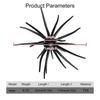 Lures for Bass Fishing Floating Sea Urchin Bait Soft Artificial Sea Urchin Lures for Shore Trout River Lake Saltwater Freshwater