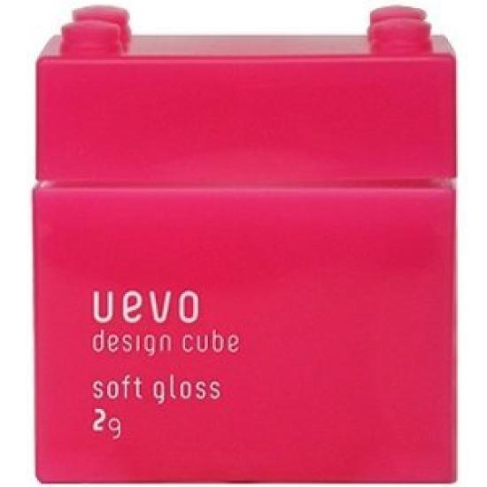 [Set of 2] Demi Uevo Design Cube Soft Gloss 80g
