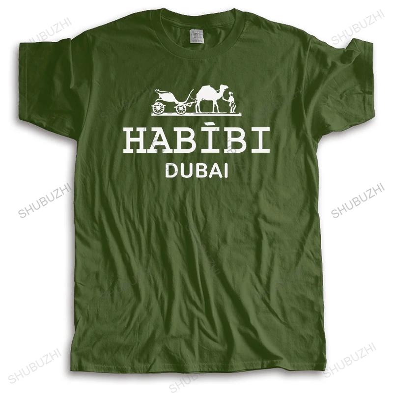 Hot Sale Unisex Brand T Shirt Summer Cotton Tshirt Habibi Dubai Summer Fashion Tshirt Unisex Cotton Tops Euro Size Boys Gifts