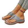 toe flip-flops sandals outside the beach casual thick sole wear-resistant explosion spot