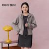 EICHITOO Soft Hooded Raglan Jacket