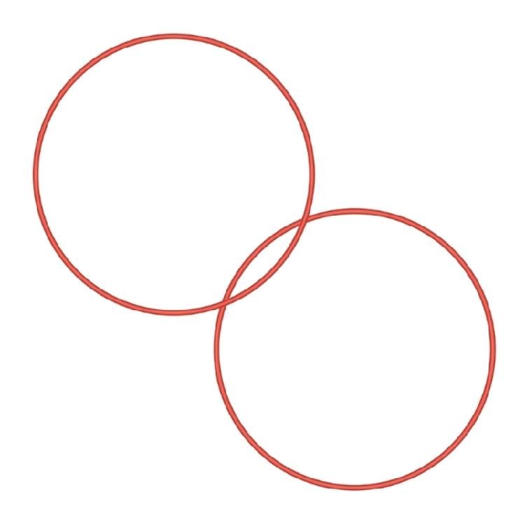 2Pieces Lid Latch Strap Rubber Band Replacement Silicone Locking Bands Strap